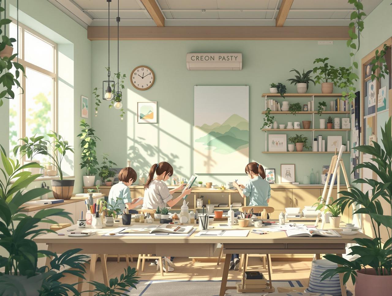 漫剧在线观看品牌故事 - 动画工作室创作场景
